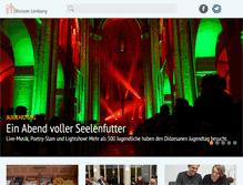 Tablet Screenshot of bistumlimburg.de